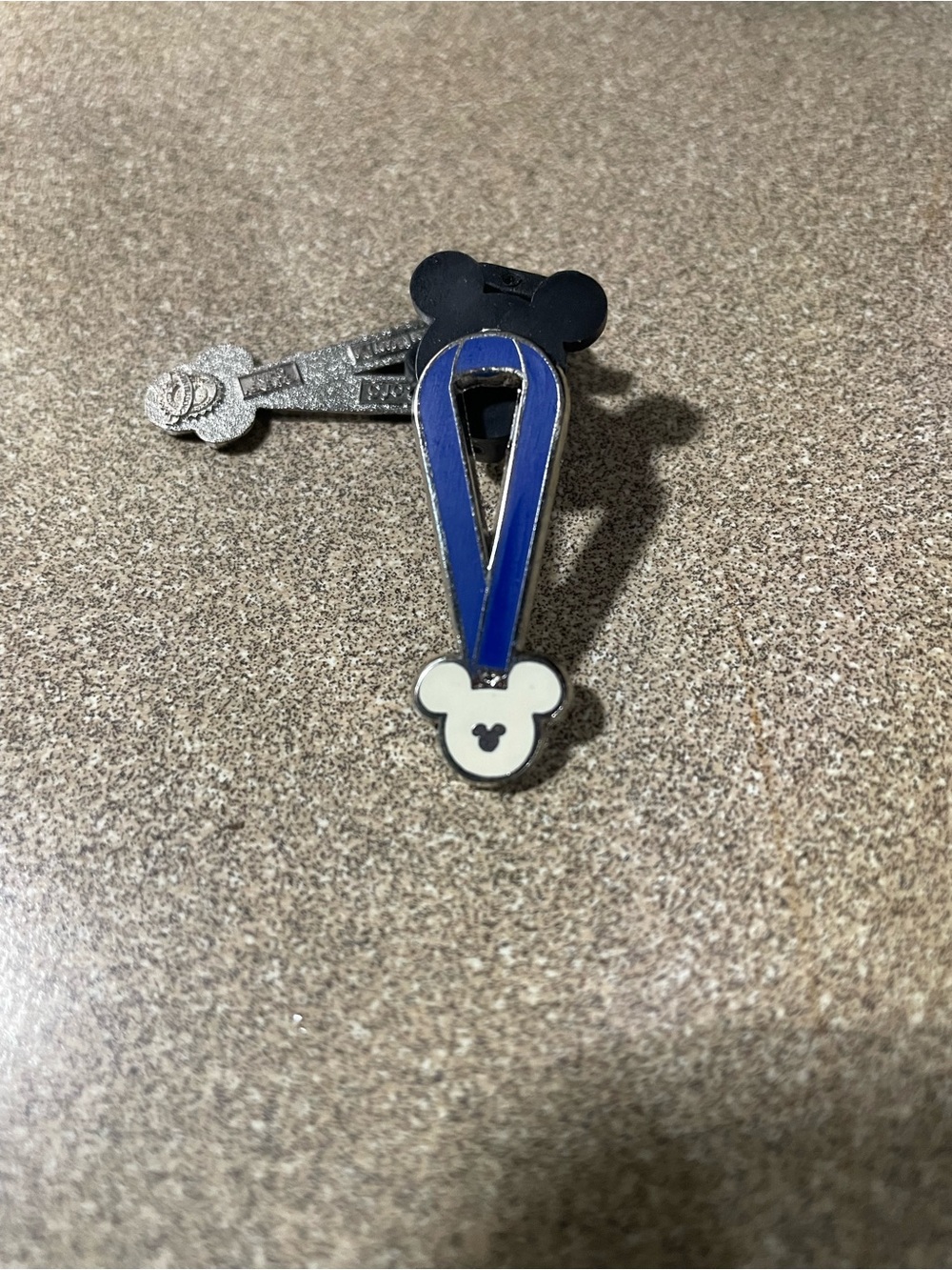 Disney Mickey Mouse Keychain Pin Lanyard Charm